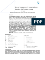 Boundary Layer Flow and Heat Transfer of A Casson Fluid Over A Stretching Sheet With Newtonian Heating