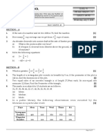 MID-TERM ASSESSMENT FOR CLASS 7 MATH