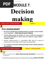 The Six-Step Rational Decision-Making Model | PDF | Decision Making ...