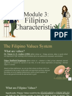 MODULE 3-Filipino Characteristic