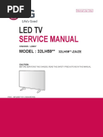 Led TV: Service Manual