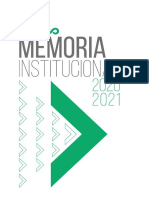 Memoria Institucional 2020 - 2021 CT