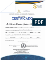 Certificado Normas de Bioseguridad Básicas