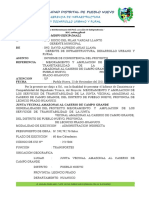 Informe #104 Consistencia Expediente Tecnico