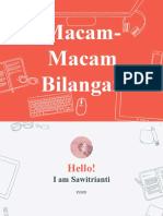 Macam-Macam Bilangan