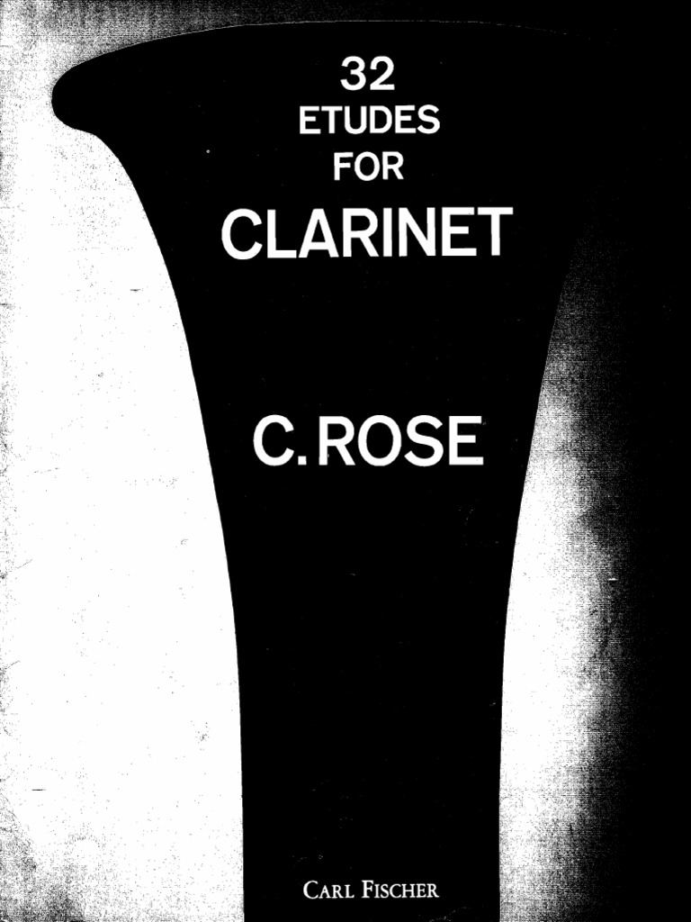 32 Etudes For Clarinet C. Rose | PDF