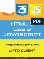 HTML5, CSS3, JavaScript, Ajax, JQuery – Programmare Per Il Web, Lato Client (Italian Edition)