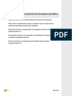 ANEXO 1 Flujo de Produccion de Una Empresa Que Fabrica Por Procesos