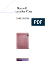Grade-11 Economics Class: Fisher'S Theory