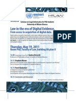 Law in The Era of Digital Evidence. From Access To Acquisition of Digital Data.