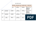 Time Table XII