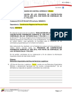 Cuestionario de Control Interno Falcón 03-07-2013