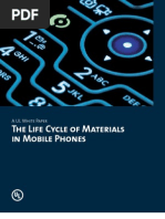 The Life Cycle of Materials in Mobile Phones