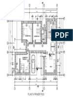 Planta Primer Piso: Cocina