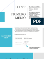 1 Medio PPT Ciclo N°7