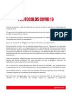 Protocolos COVID19-coldplay