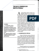 Hassemer Características e Crise do moderno direito penal - Pablo Rodrigo Alflen