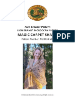 Magic Carpet Shawl: Free Crochet Pattern