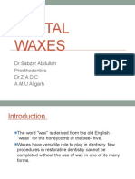 Dental Waxes