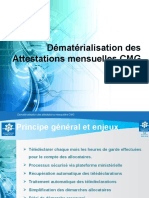 CMG Structure - Partenaire - 03 - Présentation Dématérialisation Attestations CMG