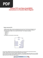 Totalizer (TOT) and Ramp Soak (RMPS) Instructions in A Function Block Diagram