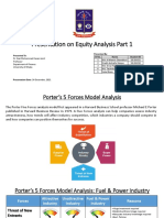 Presentation On Equity Analysis Part 1 (Group 6)