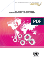 Impact of The Global Slowdown On India'S Exports and Employment