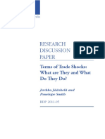 Research Discussion Paper: Terms of Trade Shocks: What Are TH Ey and What Do TH Ey Do?