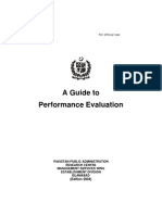 A Guide to Performance Evaluation