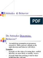 1 Attitudes & Behavior