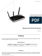 User Manual: Wireless AC750 4G LTE Router