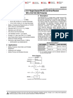 MAX3221E 3-V To 5.5-V Single-Channel RS-232 Line Driver/Receiver With 15-kV IEC ESD Protection