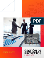 Brochure Gestión de Proyectos PMI