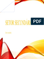 Setor Secundário