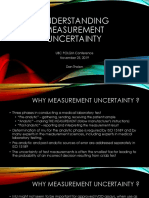 Understanding Measurement Uncertainty in Medical Laboratories