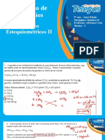 SLIDE PADRÃO 9 SÉRIE - Revisão AB - Estequiometria II