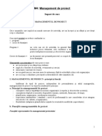 M4 Management de Proiect