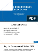 Conceptos Presupuesto Público 2021