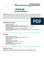 Sealbond Optimastic PU1K 60 Polyurethane Waterproofing