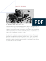 El primer automóvil de la historia: el Benz Patent Motorwagen de 1885