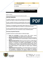 Gestión financiera empresa análisis unidades administración emprendimiento