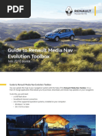 Guide To Renault Media Nav Evolution Toolbox: Late 2018 Device