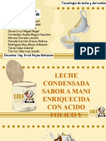 Leche Condensada Baja en Azúcar, Enriquecida Con Ácido Fólico, Sabor Maní - 23.03.21
