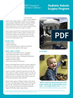 Pediatric Robotic Surgery Program: Benefits Include