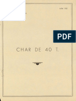 Notice Technique Du Char Lorraine de 40 Tonnes France 1952