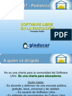 Educación y Software Libre