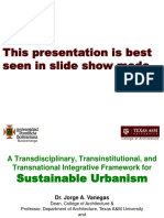 Urbanismo Sustentable