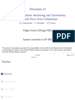 Discussion Inflation Anchoring