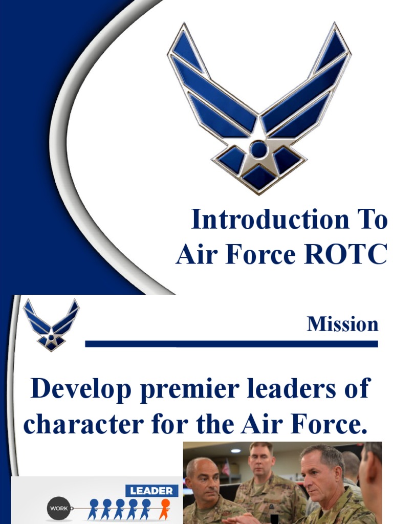Introduction to Air Force ROTC Program | PDF | Military Science