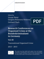 Research Conferences On Organised Crime at The Bundeskriminalamt in Germany